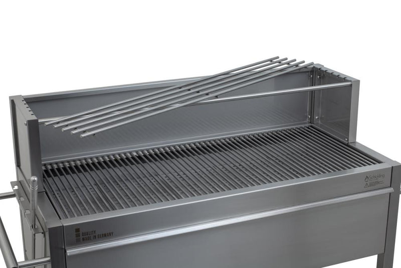 Edelstahlgrill Profistar II - Kohlengrill - Schickling-Grill