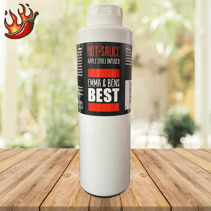 Swiss BBQ-Sauce - SCHARF | Gastro 500 ml - Zubehör - Emma & Bens Best