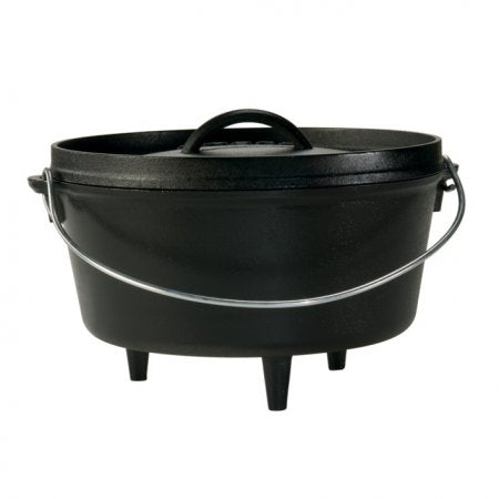 Kessel Gusseisen Camp Dutch Oven schwarz 4.7Liter - Zubehör - Lodge