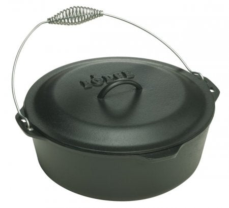 Kessel Dutch Oven 4.7 L mit Henkel, schwarz - Zubehör - Lodge