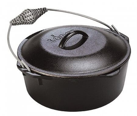 Kessel Gusseisen Dutch Oven schwarz 6.6 Liter - Zubehör - Lodge