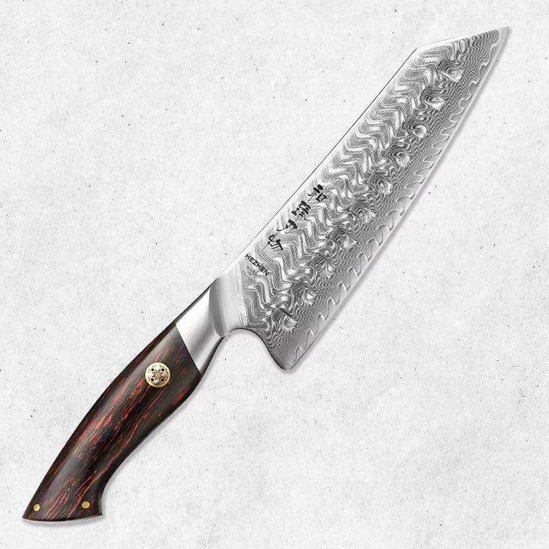 Damast Santoku | Elegant Series - Zubehör - HEZHEN