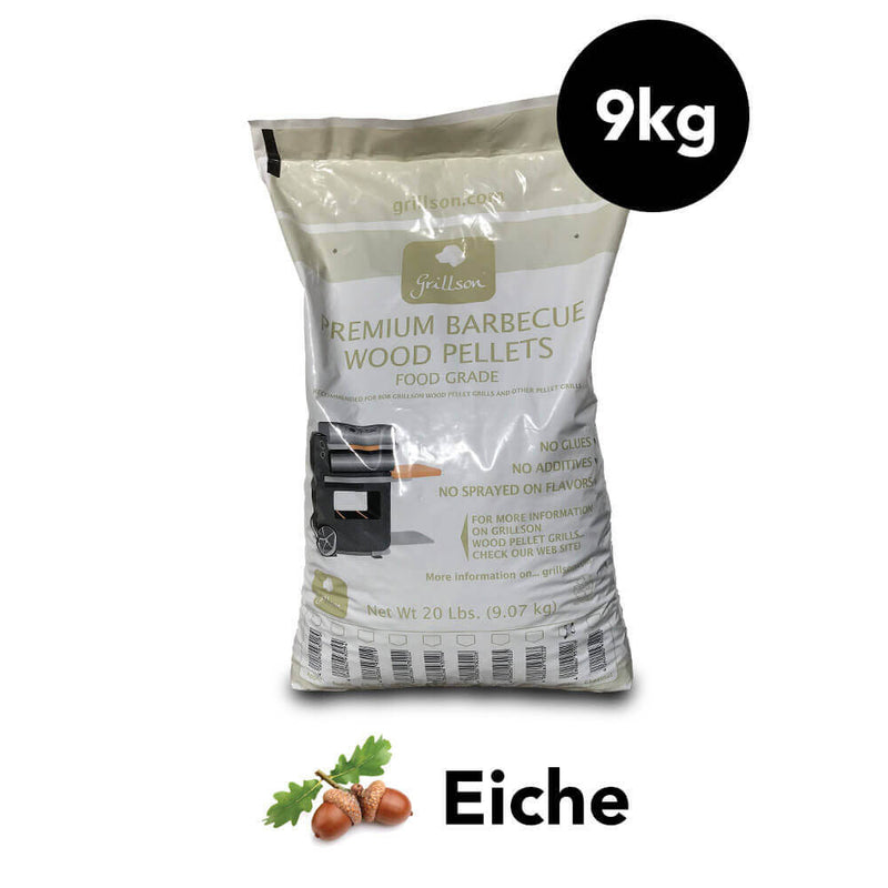 Pellets Eiche (9kg) - Pellets - Grillson