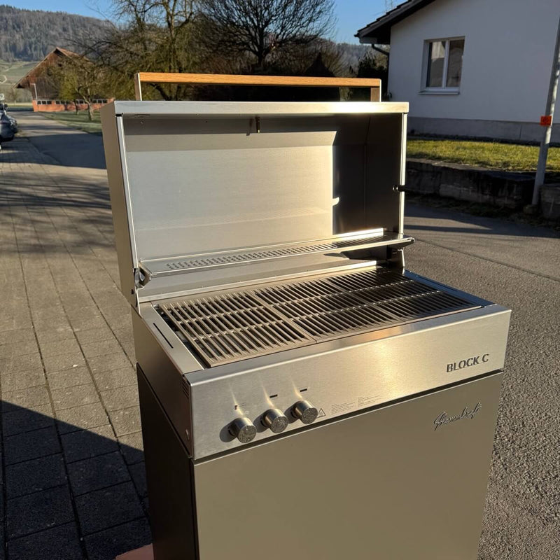 Block C Gasgrill - Ausstellungsgrill - Gasgrill - Flammkraft