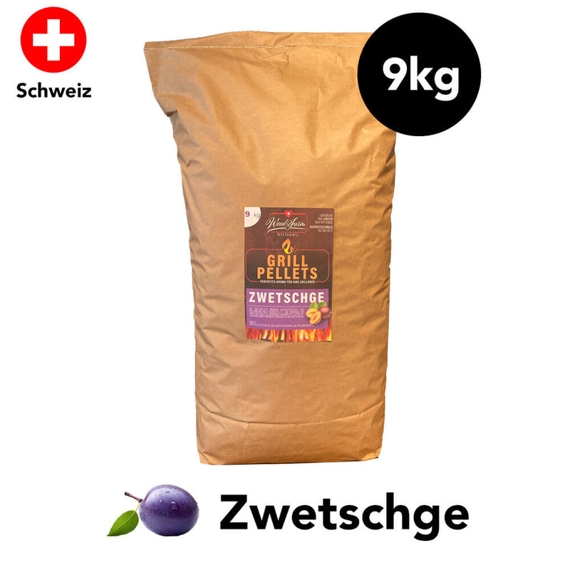 Pellets Zwetschge (9kg) | Swiss Made! - Pellets - Wood-Farm