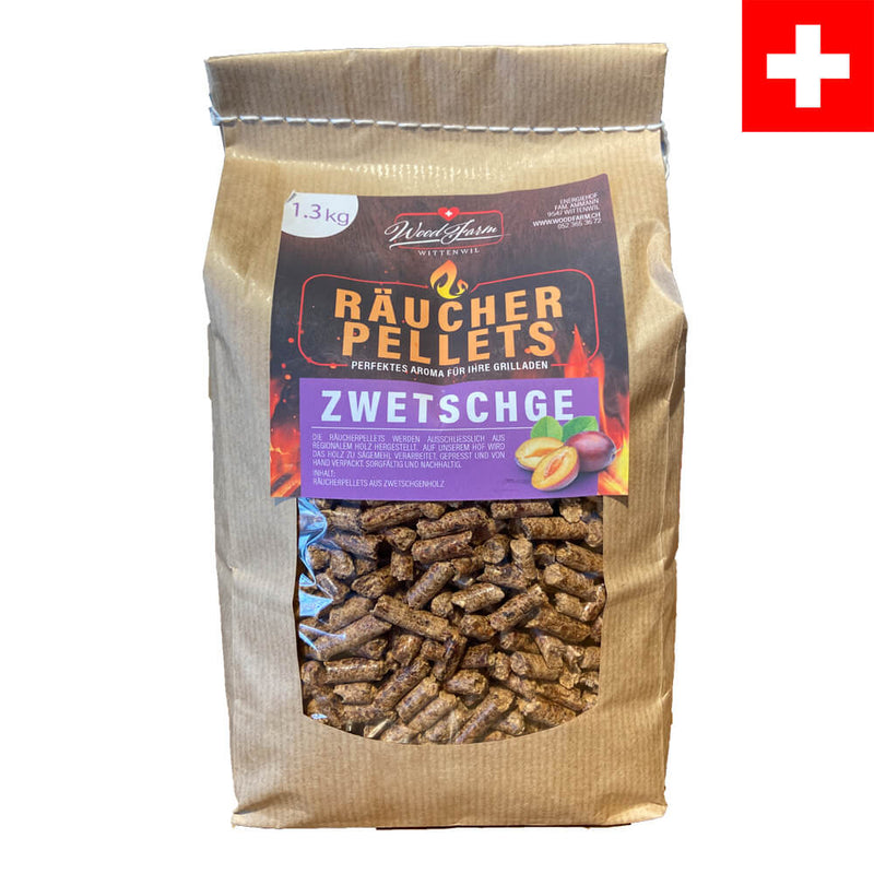 Zwetschge | Räucherpellets Swiss Made - Pellets - Wood-Farm
