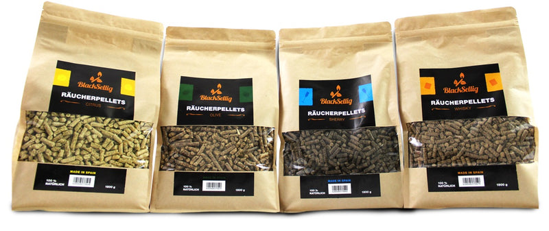 Sherry-Fass | Räucherpellets 1.8kg - Pellets - Blacksellig